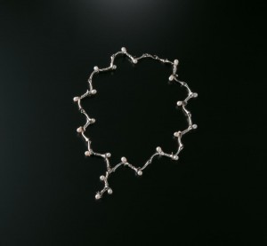Pearl Flower Necklace by Henriette van Battum 